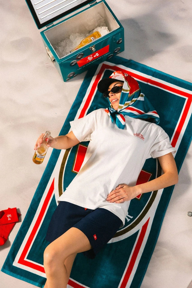 Block Tee 220/Handy - Chalk