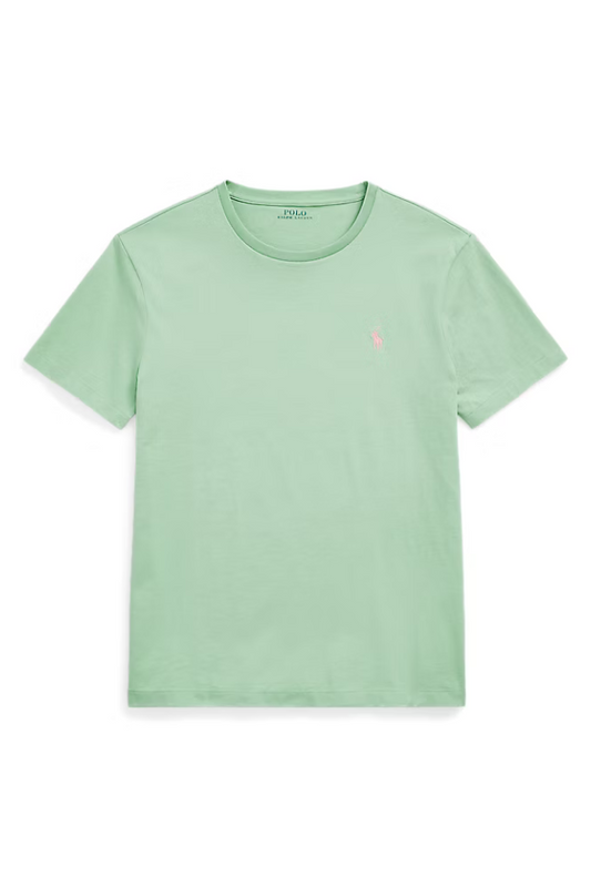 Slim Fit Crewneck T-Shirt - Pastel Green