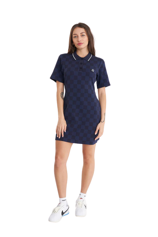 Check Polo Dress