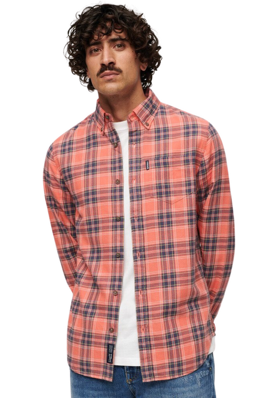 Vintage Check Shirt - Red Check