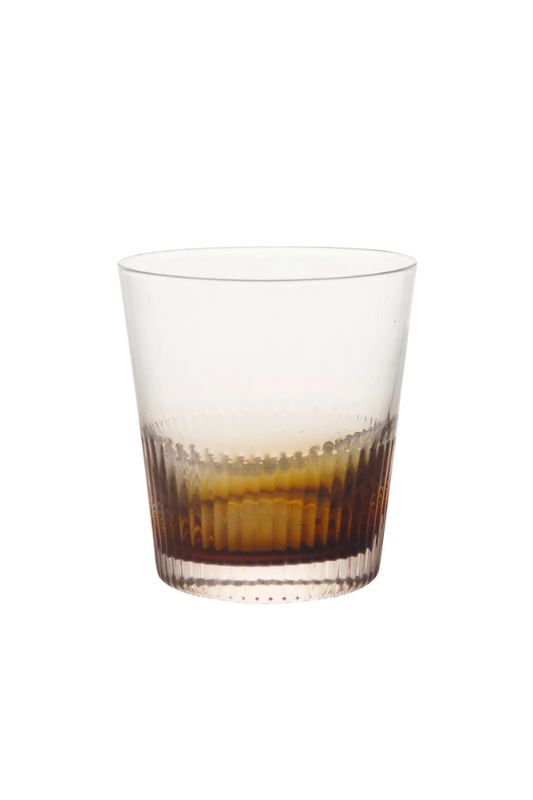 Ambretta Ridged Whiskey Glass