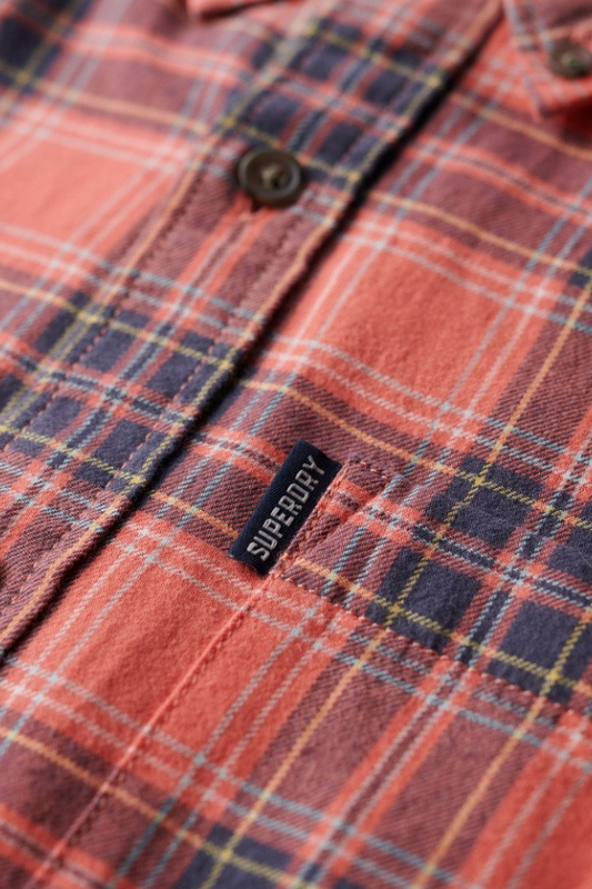 Vintage Check Shirt - Red Check