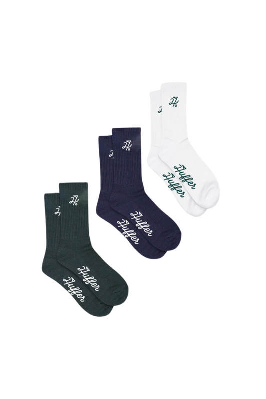 Hfr Rib Sock 3 Pack/Par 97