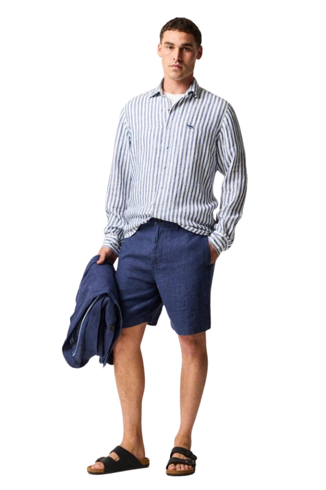 Seadown Sports Fit Shirt - French Navy