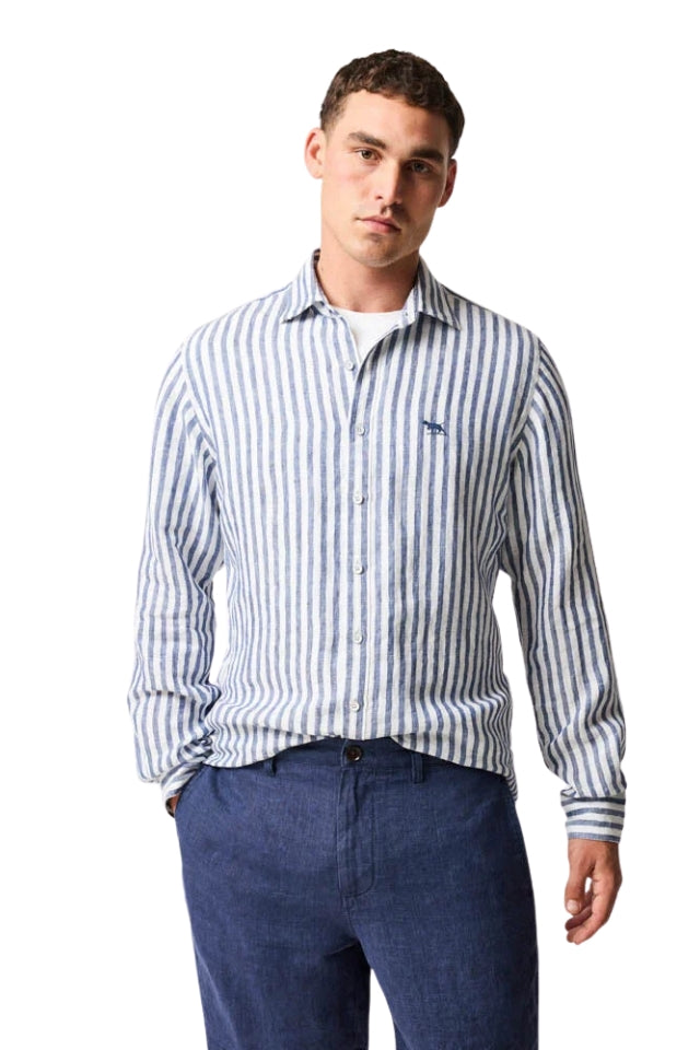 Seadown Sports Fit Shirt - French Navy