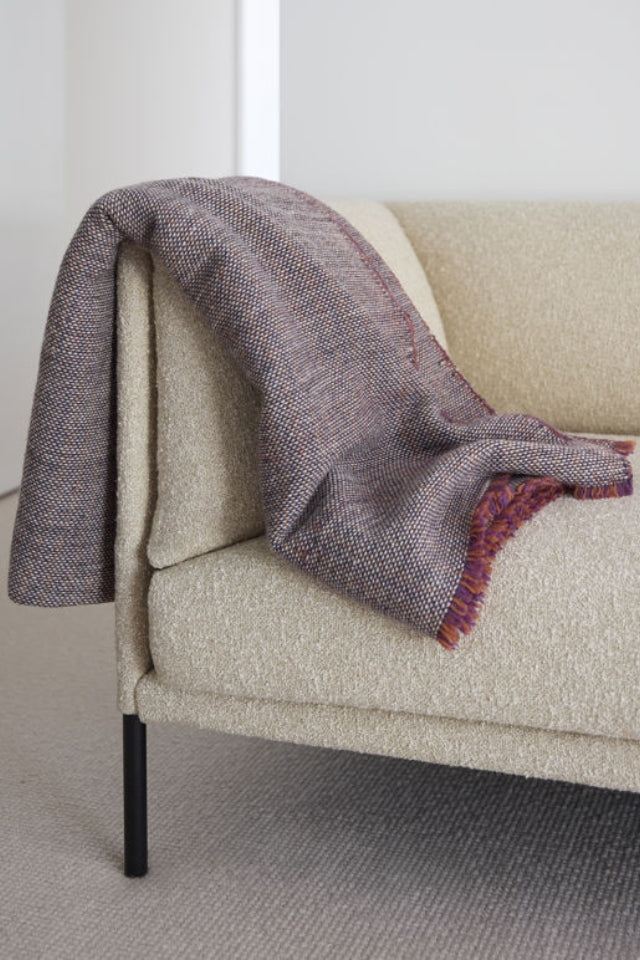 Misto Blanket - Navy/Persimmon