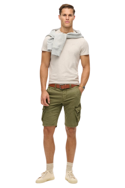 Core Cargo Short - Chive Green