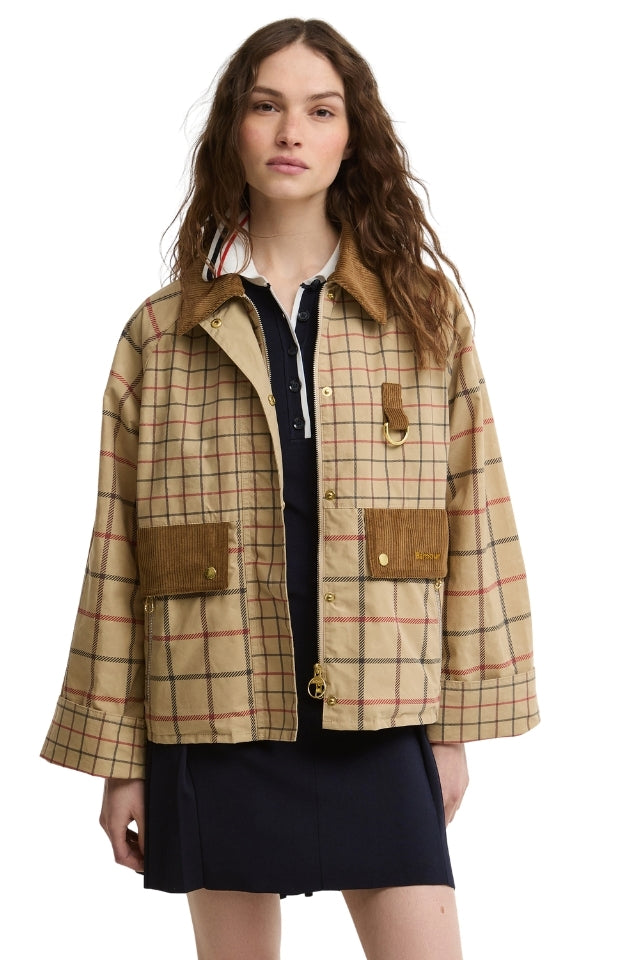 Mackworth Check Casual Jacket - Beige Tattersall