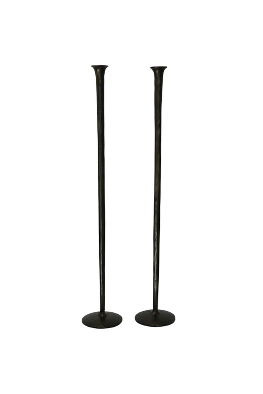 Forged Organic Style Candlestick