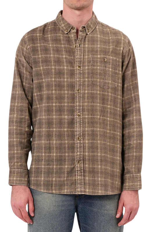 Army Check Cord Shirt