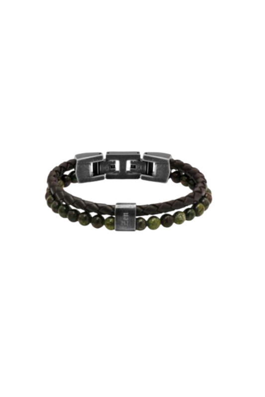 Karma Leather Bracelet