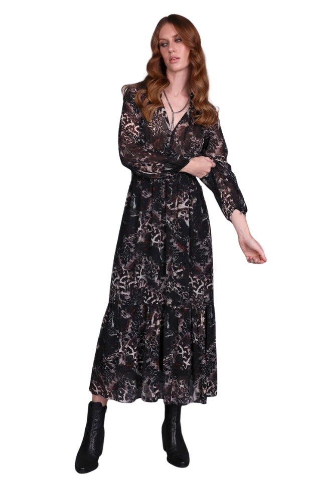 Madam Butterfly Print Dress