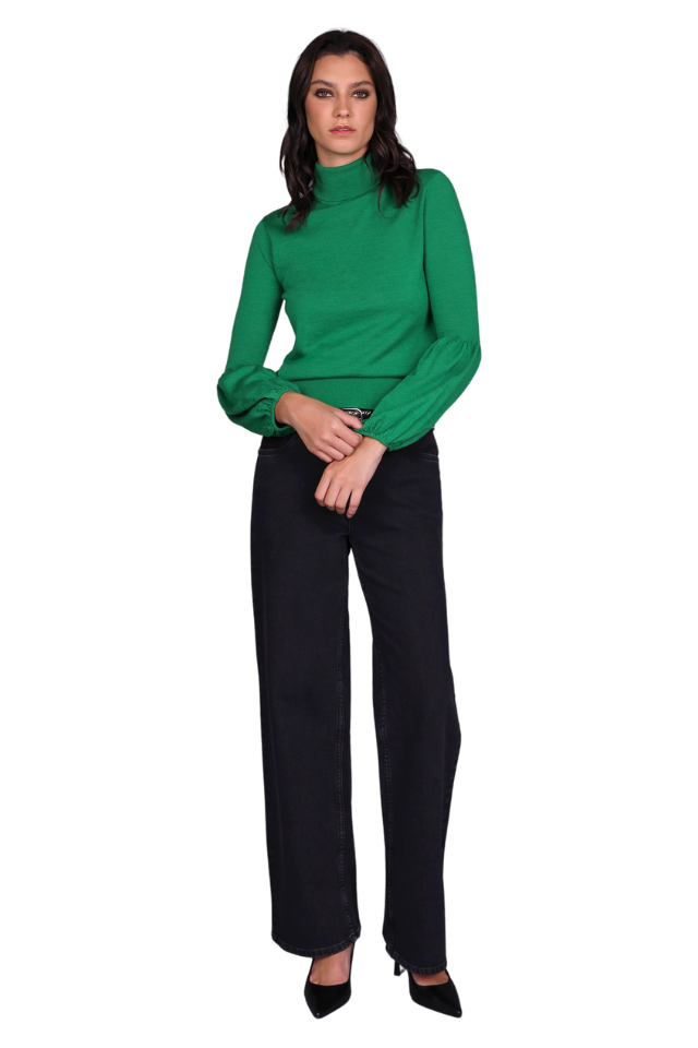 Roll Neck Merino Sweater