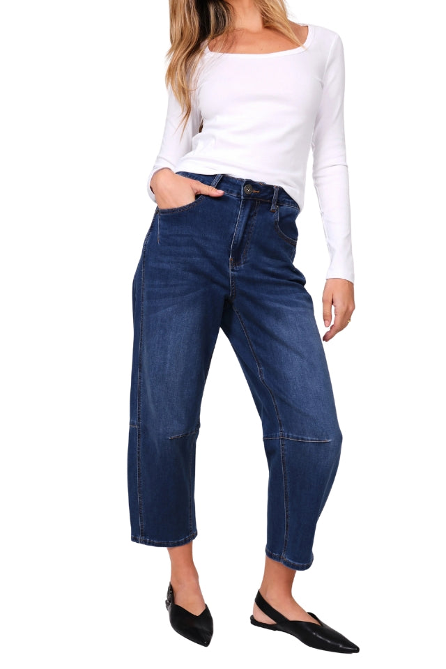 Toni Barrel Jean
