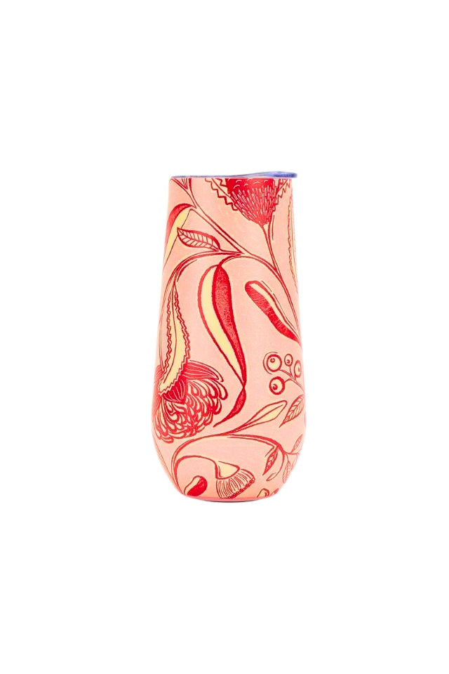 Double Walled Flute - Trailing Natived Red