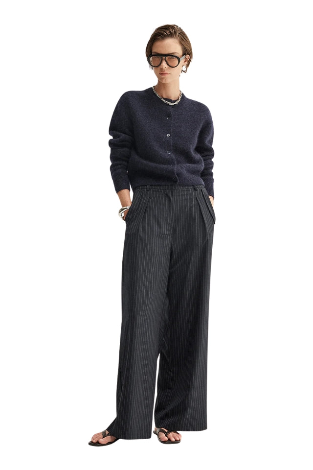 Abigail Knit Cardigan - Midnight Navy