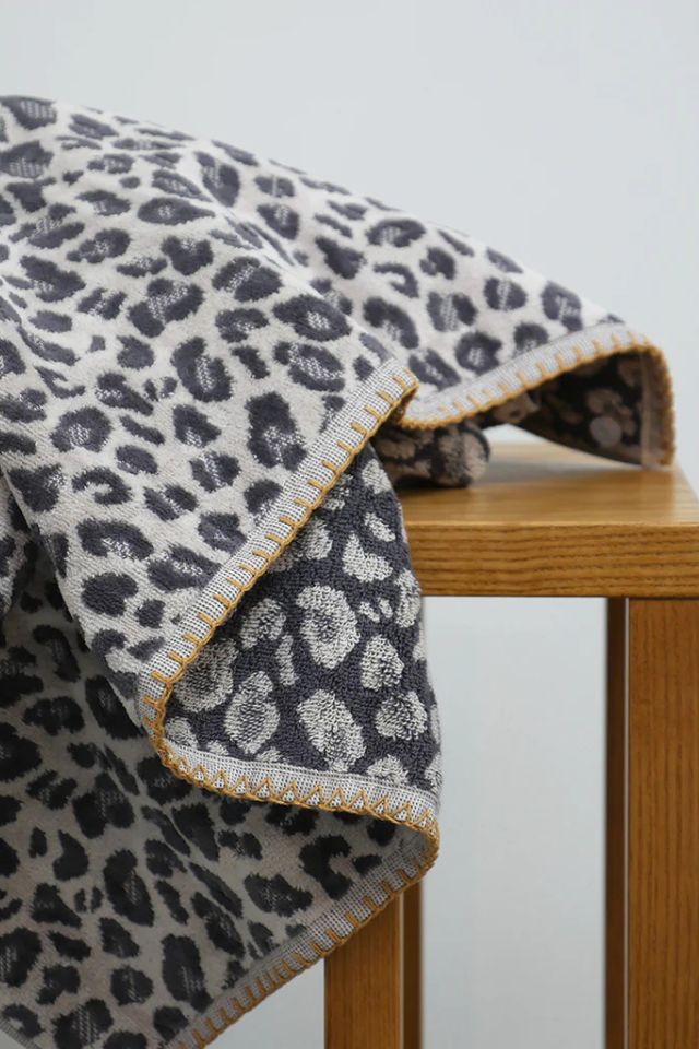Animal Blanket Stitch Towel