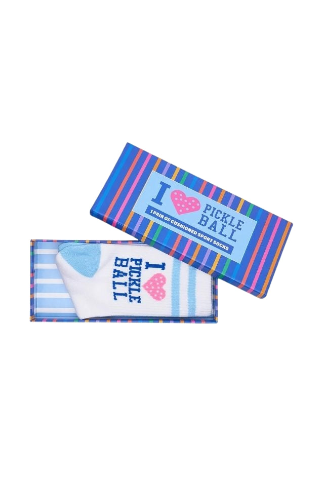 Boxed Socks - Pickleball Love