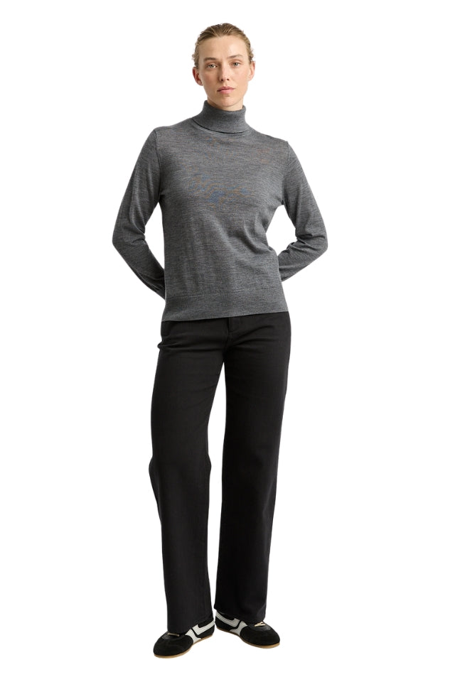 Extrafine Knit Turtle - Zinc