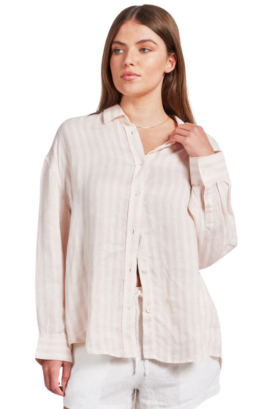 Farrelly Shirt - Dawn Pink