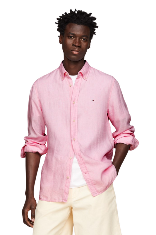 Pigment Dyed Linen Shirt