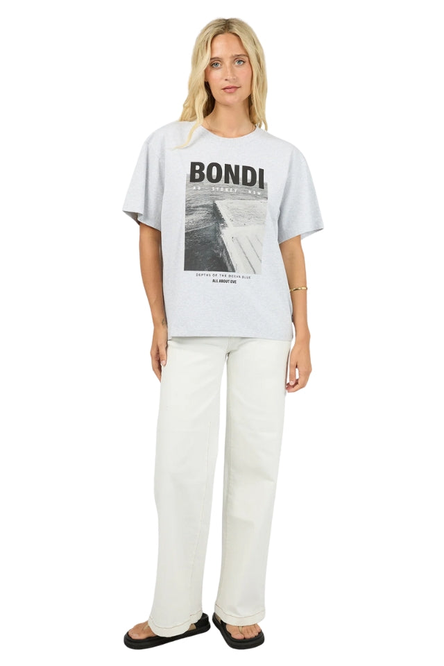 Bondi Box Tee - Snow
