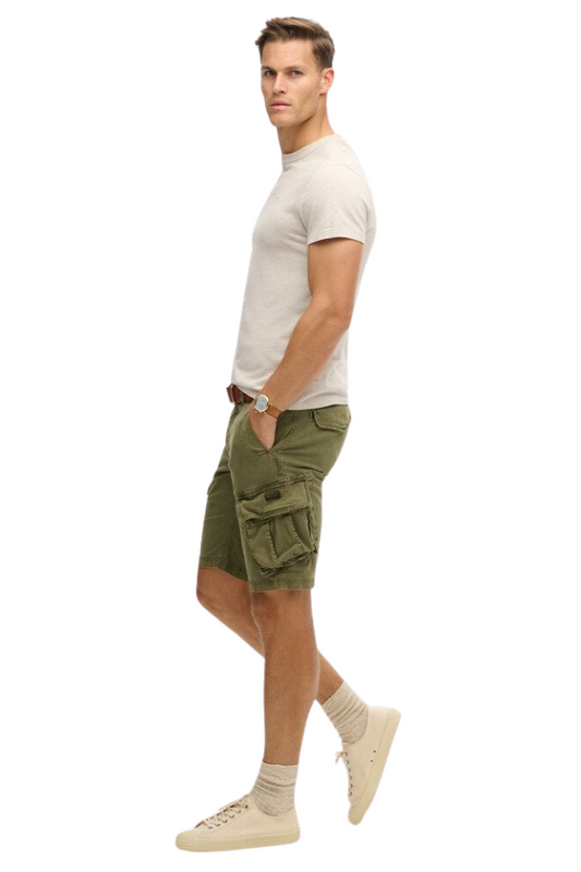 Core Cargo Short - Chive Green