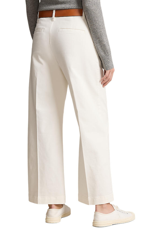 Chino Wide-Leg Pant
