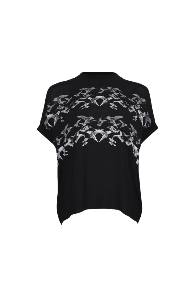 Wild Birds Oversized Tee