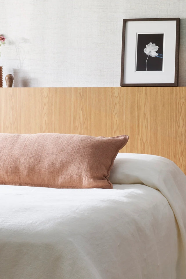 Flaxmill Cushion - Clay