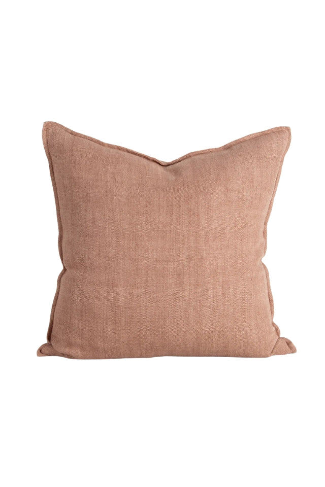 Flaxmill Cushion - Clay