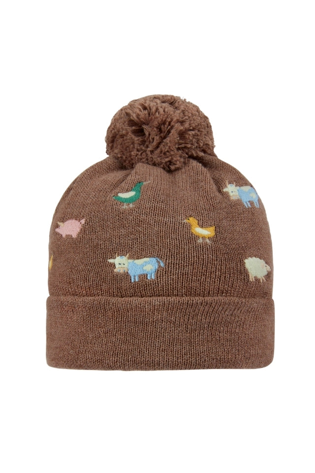 Organic Beanie - Mystical/Farm Buddies