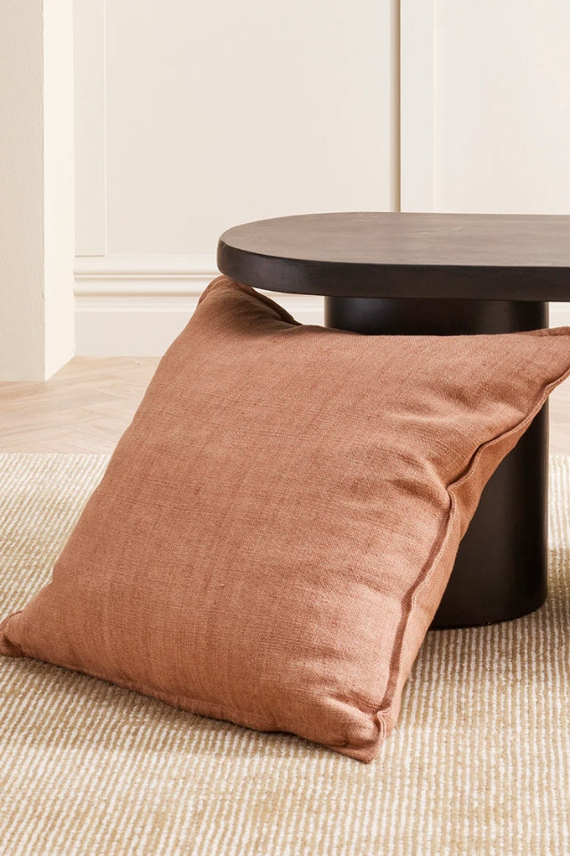 Flaxmill Cushion - Clay