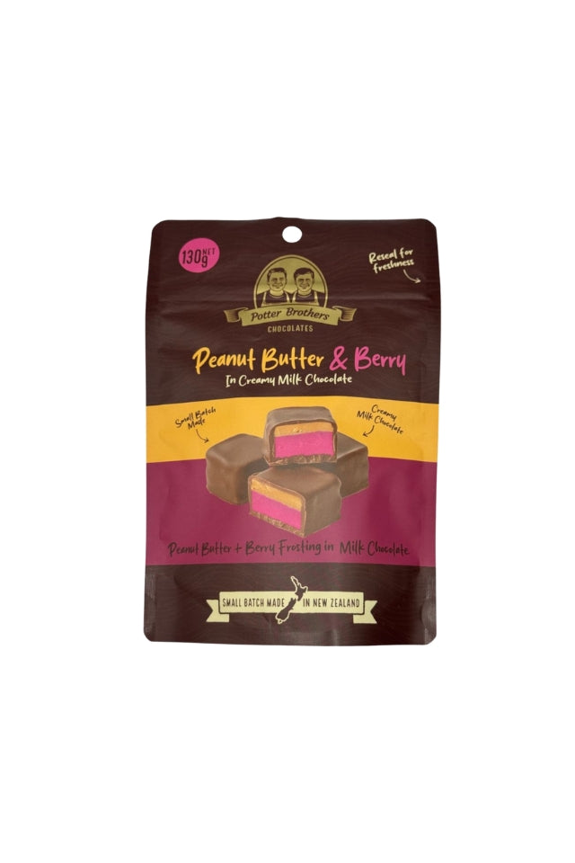 Peanut Butter & Berry in Milk Chocolate