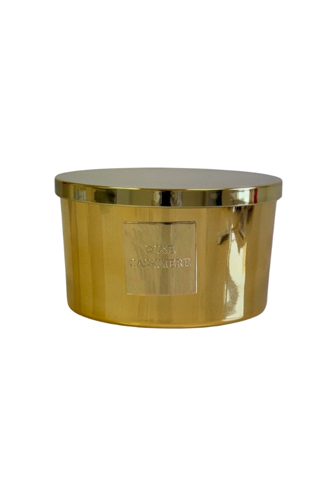 Maison Glass Candle - Gold/Rose Cashmere