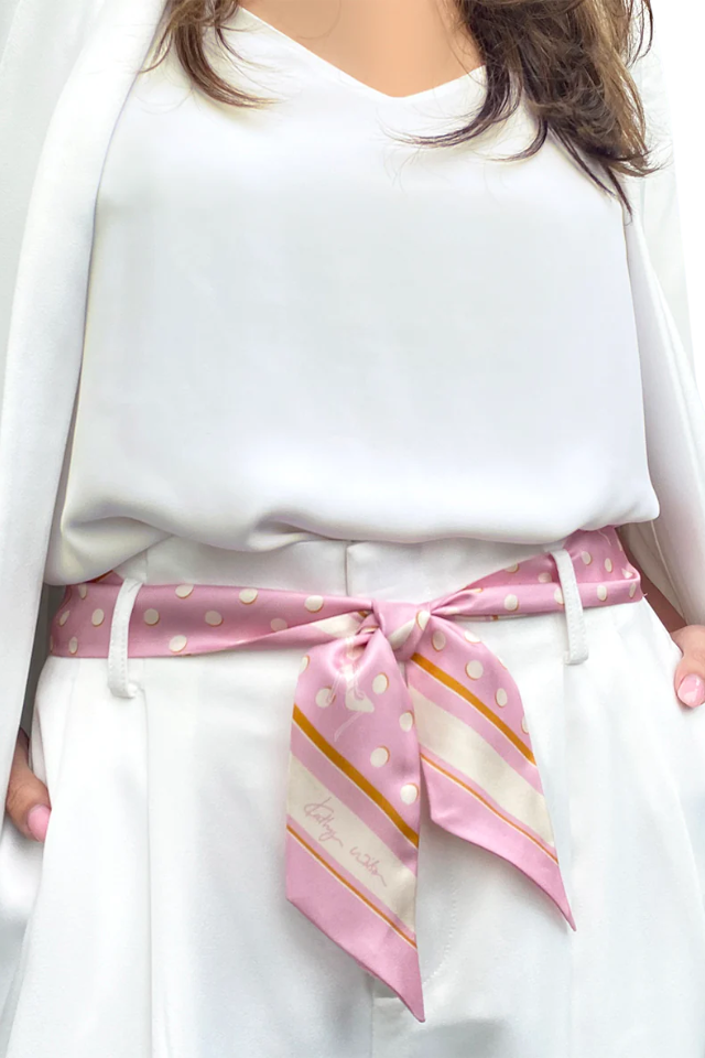 The Portofino Silk Twilly