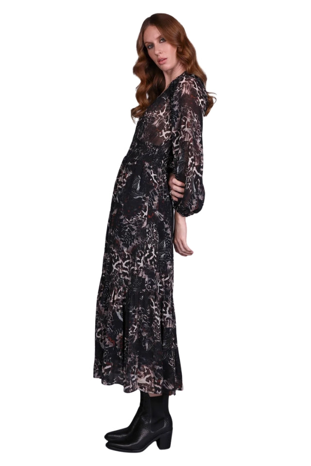 Madam Butterfly Print Dress