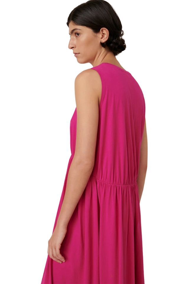 Light Curve Dress - Magenta