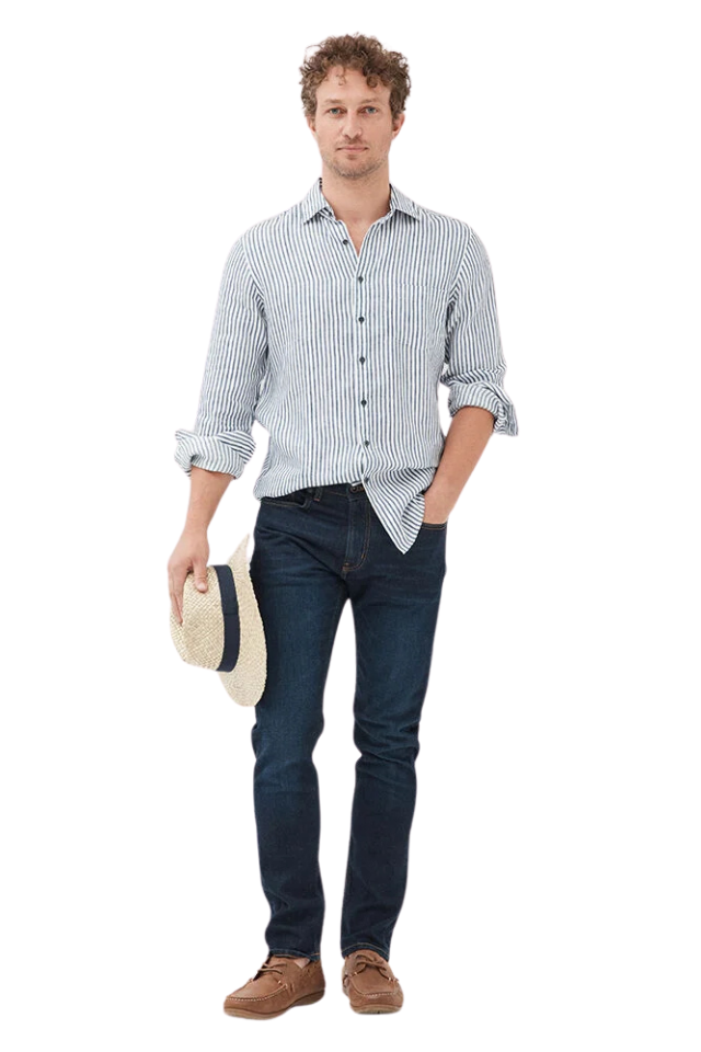 Sutton Straight Italian Denim