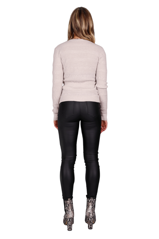 Slim Fit Jacquard Sweater