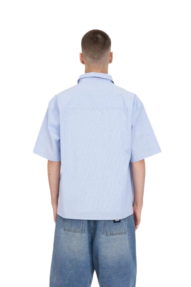 Crosby Short Sleeve Shirt - Y2k Blue Check