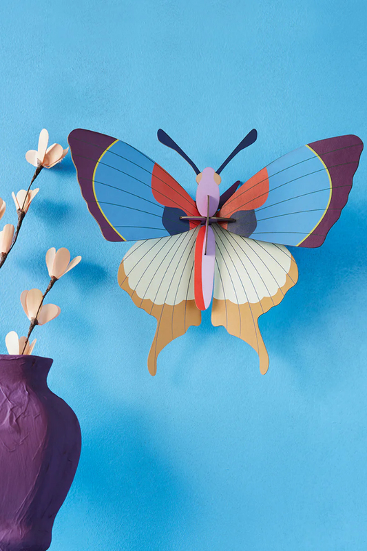 Wall Butterflies - Plum Fringe