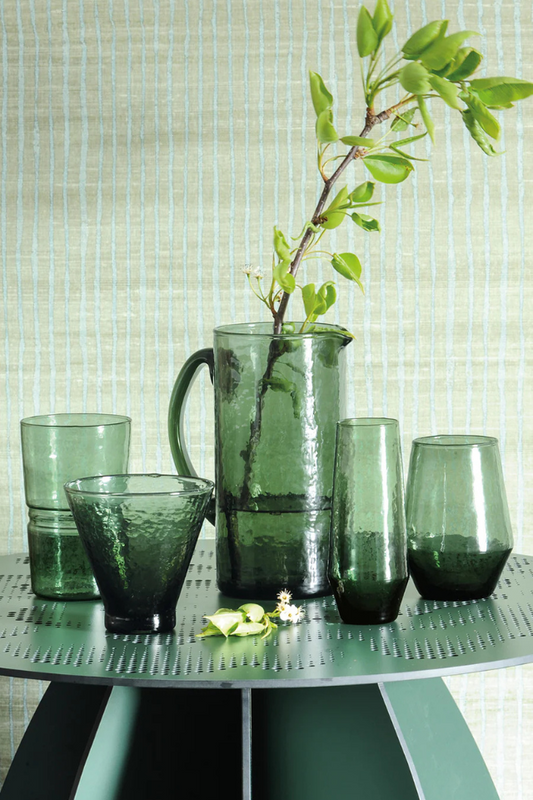 Glass Jug - Fern