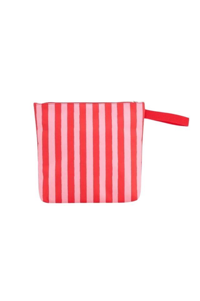 Beach Wet Pouch - Red Stripe