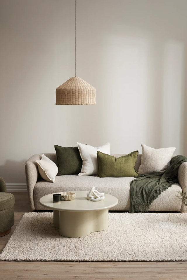 Flaxmill Cushion - Winter Moss