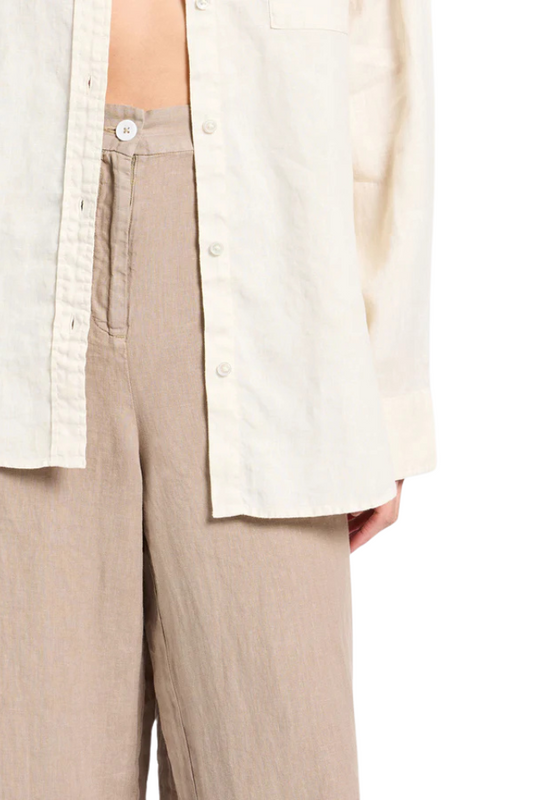 Linen Relaxed Trouser - Seasponge