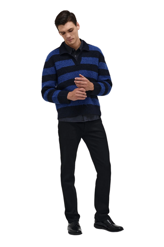 Lou Straight - Sharp Black