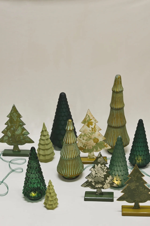 Standing Christmas Tree Tall - Greens
