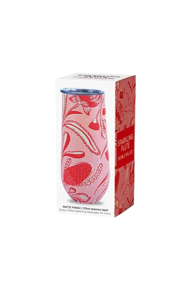 Double Walled Flute - Trailing Natived Red