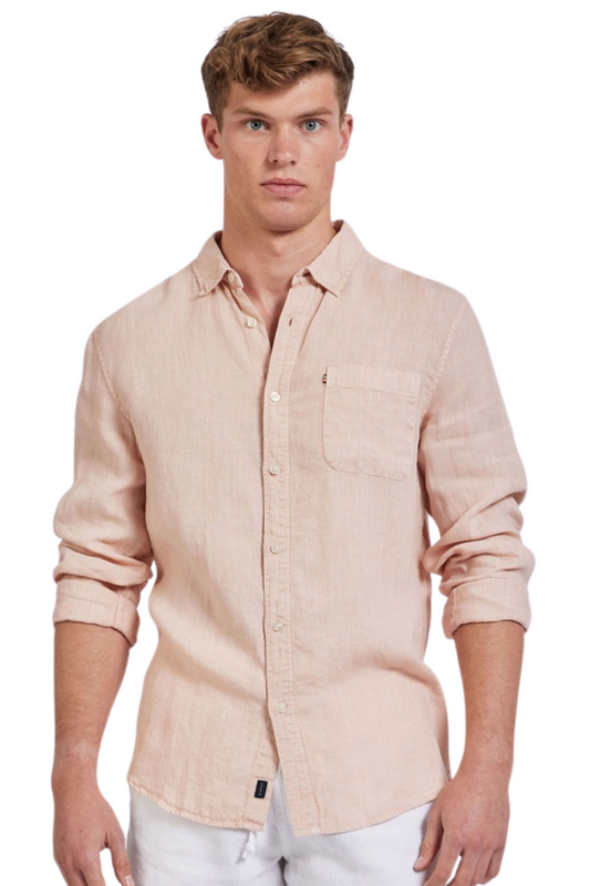 Hampton Linen Long Sleeve Shirt